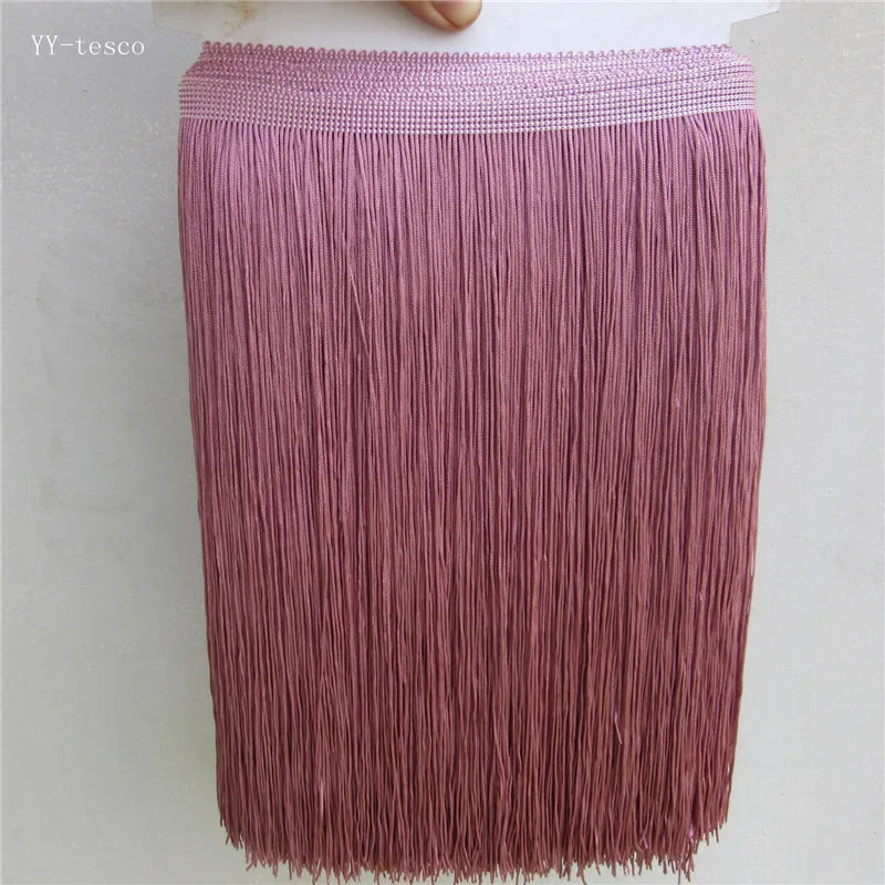 Hot Sale 30CM Long Polyester Tassel African Lace