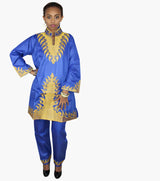 African Bazin Embroidery Design Dresses