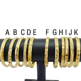 New Fashion Gold Color Bangles