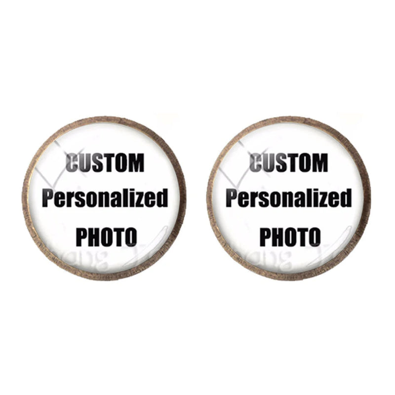 New Personalized Custom Stud Earrings