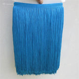 Hot Sale 30CM Long Polyester Tassel African Lace