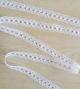 New Embroidered Net White Black Lace