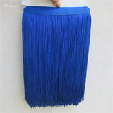 Hot Sale 30CM Long Polyester Tassel African Lace