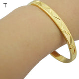 New Fashion Gold Color Bangles