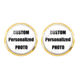 New Personalized Custom Stud Earrings