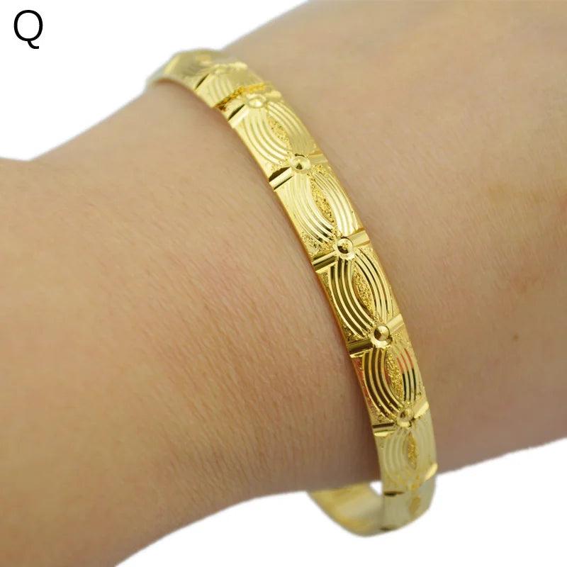 New Fashion Gold Color Bangles