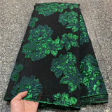 Latest High Quality African Nigerian Tulle Lace Fabric