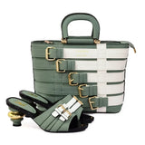 Summer Casual New Italian Women Shoes and Bag