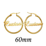 High Quality Personalized Name Drop Earrings