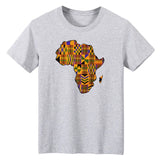 African Map Patches On Clothing