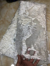 High Quality African Nigerian Tulle Lace Fabric