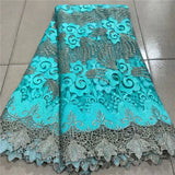 High Quality Jacquard Brocade Lace Fabric