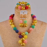 New Yellow African Wedding Jewelry