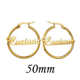 High Quality Personalized Name Drop Earrings