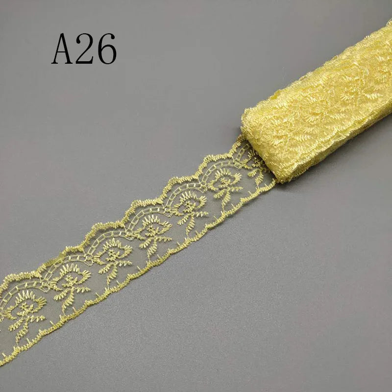 New Wholesale 10 Yard 4CM Wide Lace