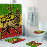 Jamaica Rasta Reggae Lion Bathroom Decor