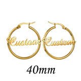 High Quality Personalized Name Drop Earrings