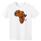 African Map Patches On Clothing