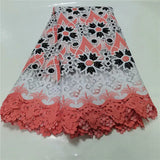 New african guipure cord lace fabric