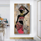 Diy Diamond Painting African Women Art Decor