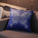 Retro Nostalgic Bohemia Short Plush Bedroom Pillow