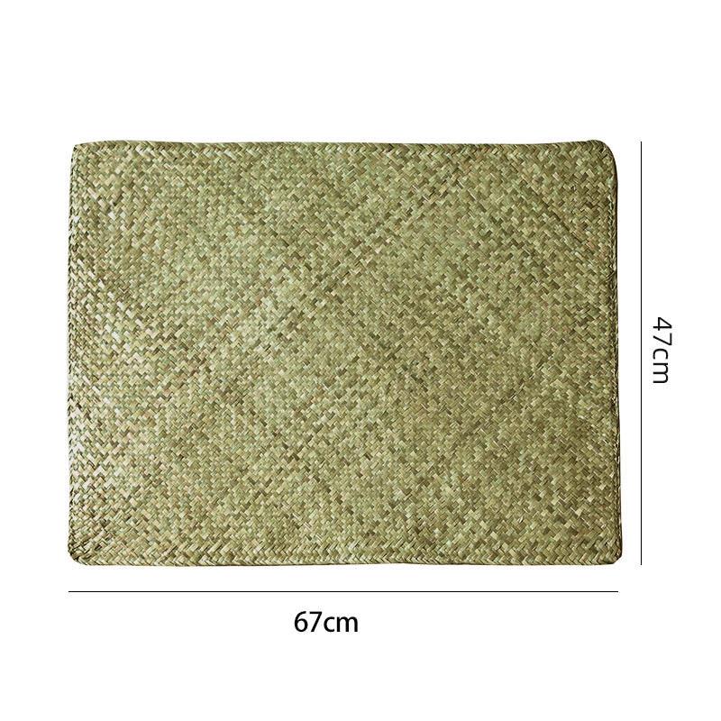 Simple Handmade Woven Creative Pastoral Placemat