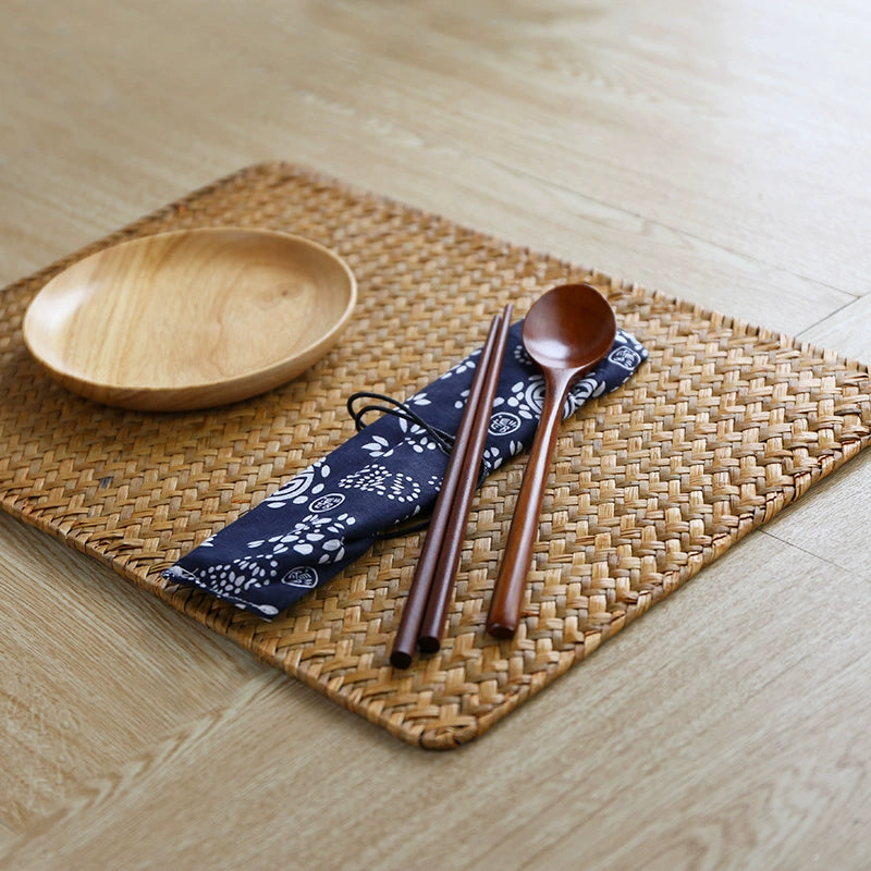 Simple Handmade Woven Creative Pastoral Placemat