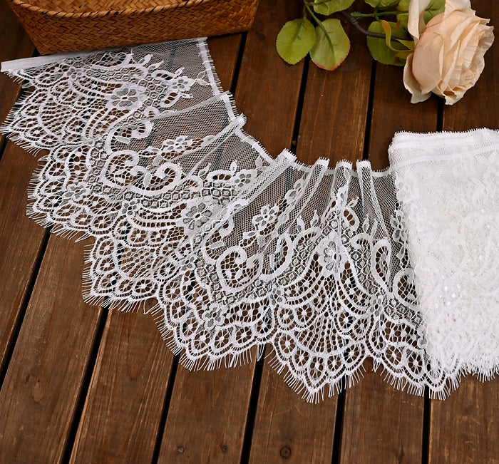 New Trim Embroidery Eyelash Lace