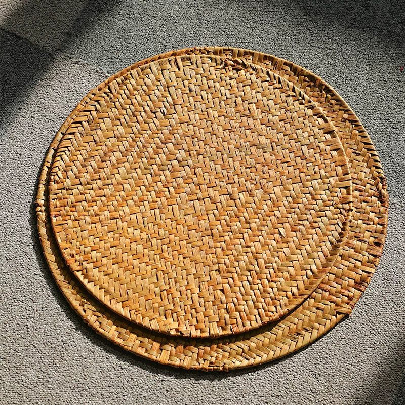 New Handmade Woven Placemat Heat Proof Mat