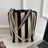 New Fashion Color Contrast Geometric Stain Resistant Bucket Bag