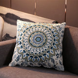 Retro Nostalgic Bohemia Short Plush Bedroom Pillow