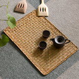 New Handmade Woven Placemat Heat Proof Mat