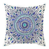 Retro Nostalgic Bohemia Short Plush Bedroom Pillow