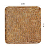 New Handmade Woven Placemat Heat Proof Mat