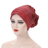 Women's Head Wraps Bonnet African Turban Cap