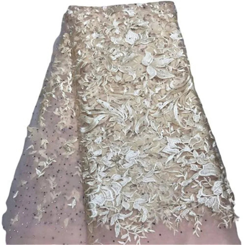 High Quality Jacquard Brocade Lace Fabric