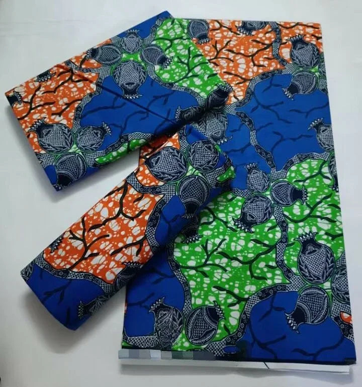 100% cotton african ankara fabric