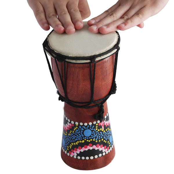 African Drum Professional 4 Inches Musical Instrument