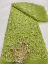 Nigerian Tulle Lace Fabrics