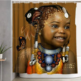 Smile Portrait Vintage Shower Curtain By Ho Me Lili Bathtub Deco