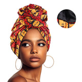 New Women African Print Stretch Bandana Head Wrap