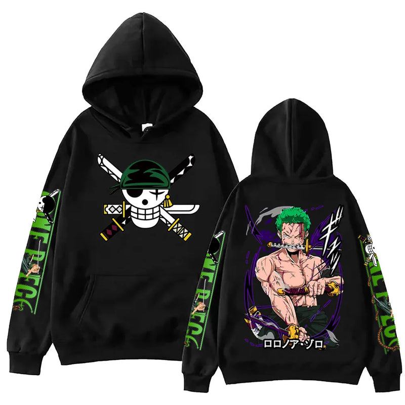 Anime One-Piece Zoro Hoodie