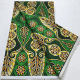 African Wax Block Batik Dutch fabric