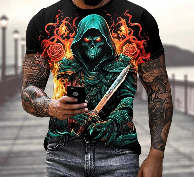 Men's Short Sleeve Tee Oversized T-shirt