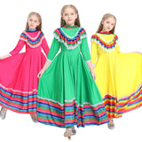 Girls Jalisco Traditional Guadalajara Mexican Folk