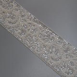 New luxury beaded embroidery lace