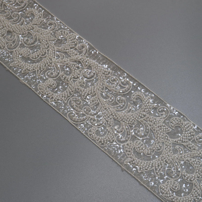 New luxury beaded embroidery lace