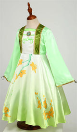 Kids Mulan Cosplay Princess Dress