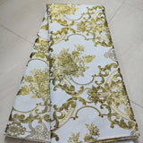 New Design Jacquard Brocade Lace Fabric