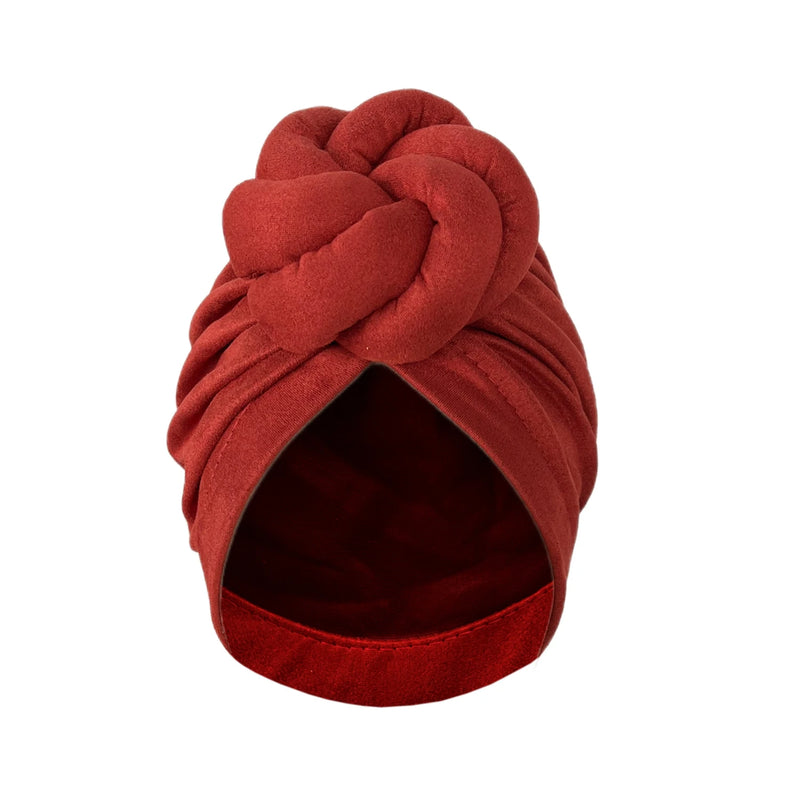 New Pre-Made Knotted Turban Hat